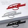 HGWE4 Car Decor Metal Laurin & Klement L&K Letter Emblem 3D Sticker Accessories For Skoda Superb Octavia Rapid Tail Rear Trunk Decals