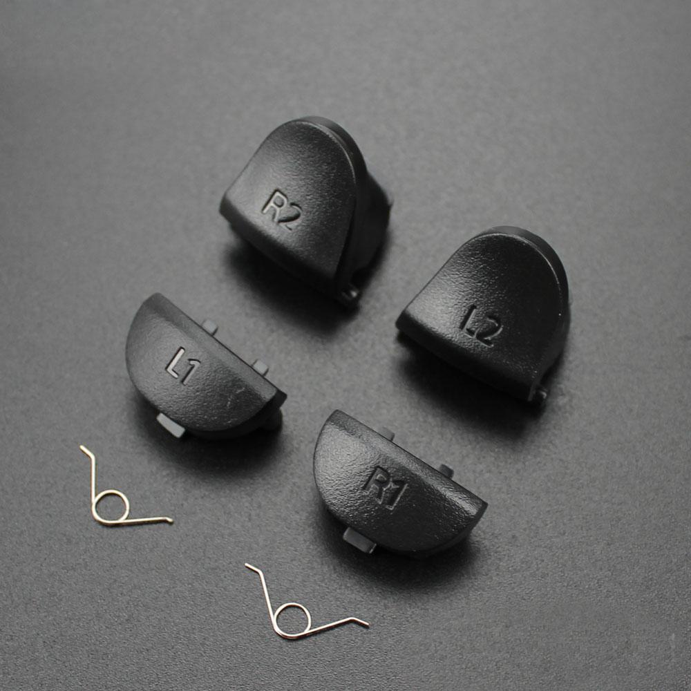 YuXi For PS4 Controller JDM JDS 001 011 030 040 050 055 L1 R1 L2 R2 Trigger Buttons With Springs Repair Parts 5