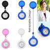 Clip-on Brooch Pin Doctor Medical Hanging Retractable Nurse Watch Fob Watch Pocket Watch