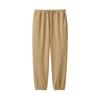 MUJI трикотажные джинсовые штаны-джоггеры AE0X6A4S темно-бежевый S мужские мужские мужские