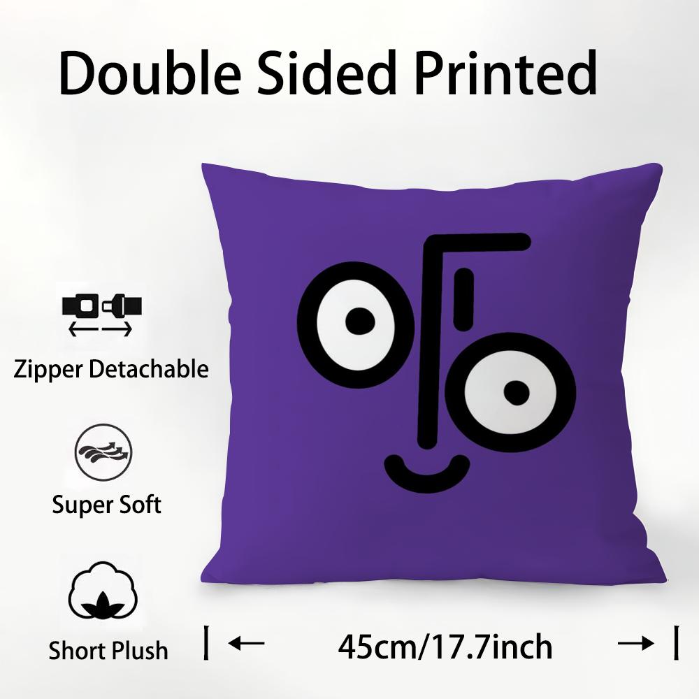 Эстетическое искусство Ж-Жан-Жюльен Наволочка Плюшевая ткань Мягкий Двусторонняя печать Чехол для диванной подушки Наволочки для декоративных подушек