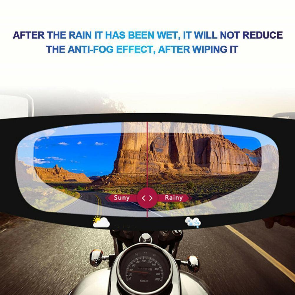 Прозрачная противотуманная защитная пленка для шлема, непромокаемая универсальная защитная пленка для линз, гоночный G7R2