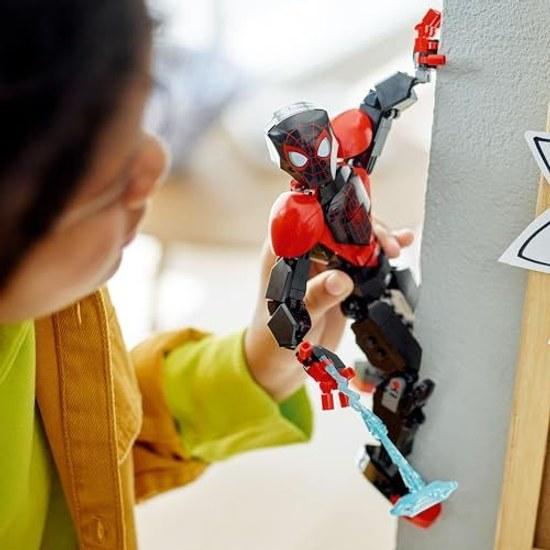 LEGO Super Heroes Marvel Miles Morales Figure 76225 Toy Block Gift Superhero Comic Hero Boys 8 Years Older
