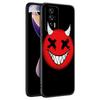 Чехол для телефона Smile Skeleton Devil Black для Xiaomi Redmi 7A 8A 9A 10A 11A 9C 10C 12C 13C 11 Prime A1 A2 Plus 12 4G Note 9T 12R