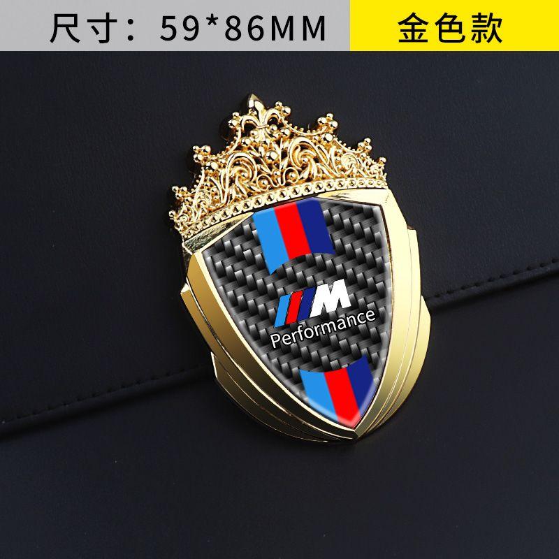 bftws1 3D Car Sticker Metal Badge Decor Electroplated Sticker For BMW X1 X2 X3 X5 X4 X6 X7 G30 G20 G32 G11 G12 F40 F30 F20 F10 F34 F07