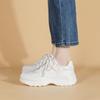 2025 осень новая мода платформа белые туфли женские удобные универсальные спортивные туфли лето легкие женские повседневные туфли