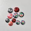 YYCE3 14mm Aluminium Metal Car Key Emblem Stickers For Alfa Romeo Giulietta GT 159 147 156 Mito Brera Giulia F1 Stelvio Volante