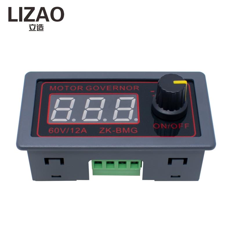 LIZAO ZK-BMG Высокомощный ШИМ-регулятор 1-11В 9-61В 11А 11А Цифровой дисплей Регулируемый рабочий цикл и частота Модуль драйвера двигателя