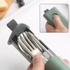 2/3Pcs 304 Stainless Steel Portable Tableware Spoon Fork Chopsticks Pupil Office Worker Spoon Fork and Chopsticks Sliding Box