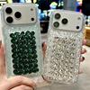 Чехол со стразами «Измельченный Алмаз» для iPhone 17 Pro - Полностью Алмазный, Прозрачный Дизайн для iPhone 13, 14, 15 и 16