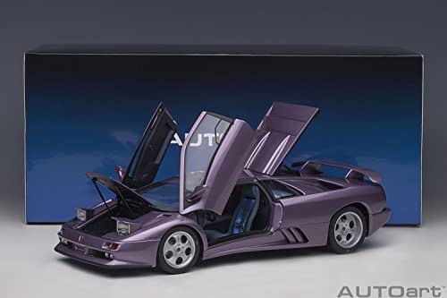 AUTOart Масштаб 1/18 Lamborghini Diablo SE30 Jota VIOLA SE30/Металлический Фиолетовый Готовая Модель 79142