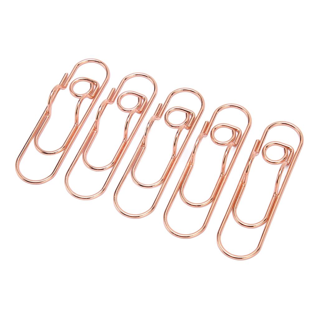 20 шт. металлических зажимов для ручек, прочные золотые гальванизированные, легкие, прочные, зажимные, держатели для ручек для книг, офисных