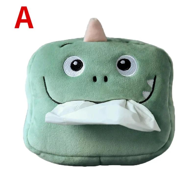 Коробки для салфеток, креативная коробка для салфеток, мягкий мультяшный бумажный чехол для салфеток, милые животные, автомобильные бумажные коробки, милый держатель для салфеток для автокресла