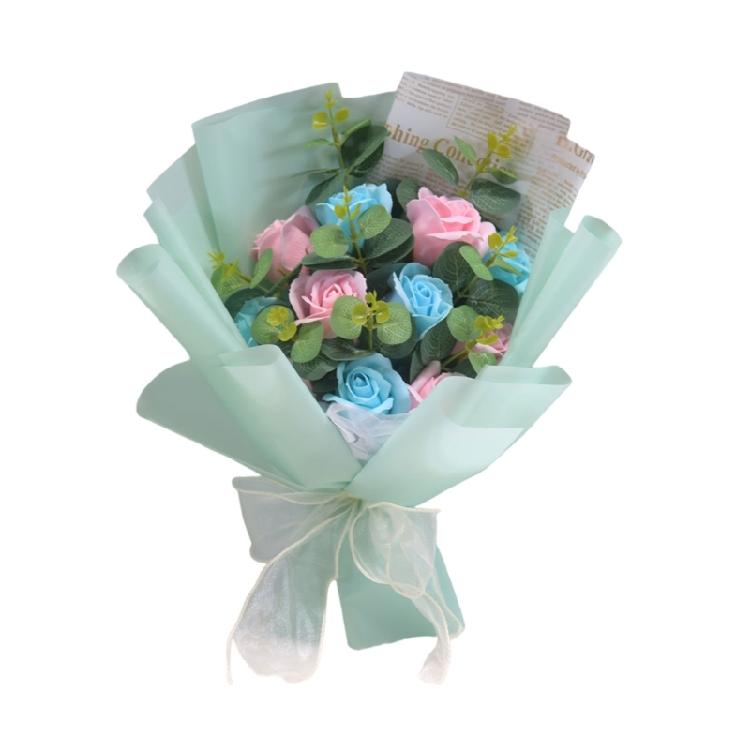 Искусственные Мыльные Лепестки Букеты Цветов Украшение Комнаты на День Святого Валентина Подарок на День Матери