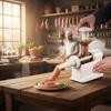 Сверхмощная машина для набивки колбас, мясорубка большой емкости, домашняя колбаса