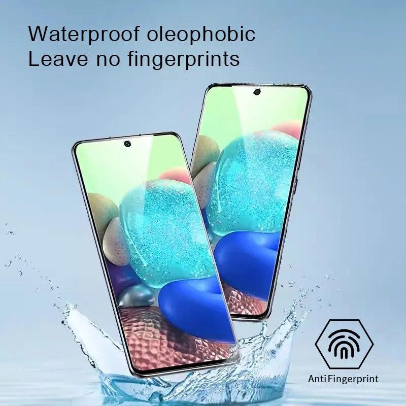 4 шт. стекло для смартфона Samsung A10/A20/A30/A40/A50/A60 защитная пленка A70/A80/A01/A11/A21/A41/A51/A91 закаленное стекло
