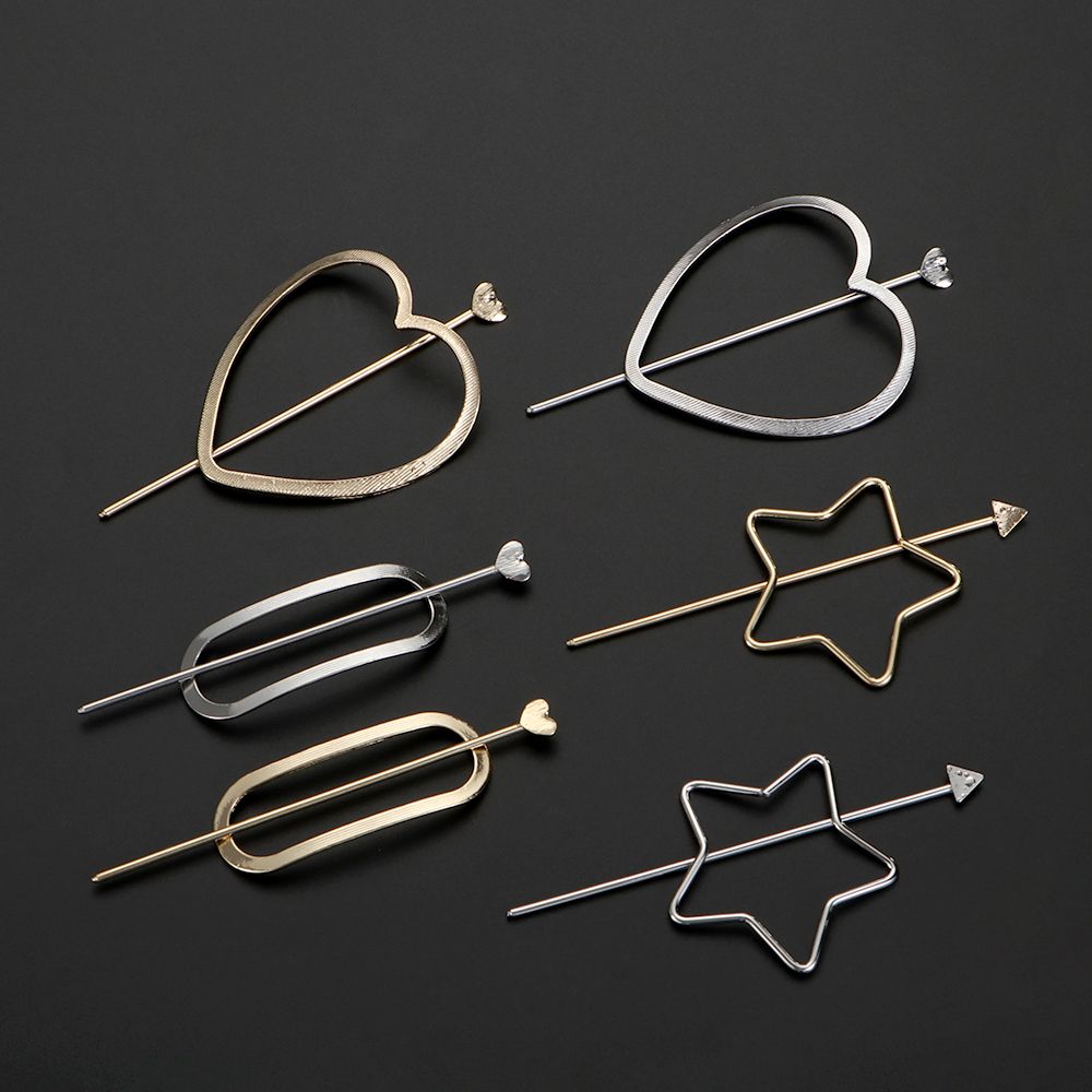 Женская модная тиара геометрическая заколка винтажные заколки для волос головной убор металлическая заколка для волос держатель для пучка