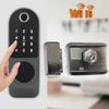 WIFI Door Lock Fingerprint Password IC Card Key Wiring Free Digital Gate Access Control for TUYA