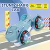 Shark Robot Toy with Auto Obstacle Avoidance, 360° Spinning, Safe ABS Construction Interactive Movement,No Batteries Included,Birthday/Christmas Gift