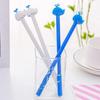 4pcs/set Little Blue Whale Gel Pen Cartoon School Students Office Supplies Children Like The Gift Cute Stationery Neutral Pens