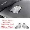 Dashboard Front AC Air Conditioning Vent Outlet Frame Cover Trim Stainless Steel Accessories Interior For VOLVO XC60 2018 - 2026