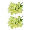 2Pcs Artificial Lily Flower 10 Fork 30 Heads Realistic Fake Silk Flower UV Resistant Wedding Party Indoor Outdoor Garden Yard Faux Flower Plants