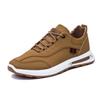 2025 New Leather Casual Sports Shoes Men's Shoes Korean Version Versatile Dad Shoes Men's Shoes Running Shoes Student Shoes