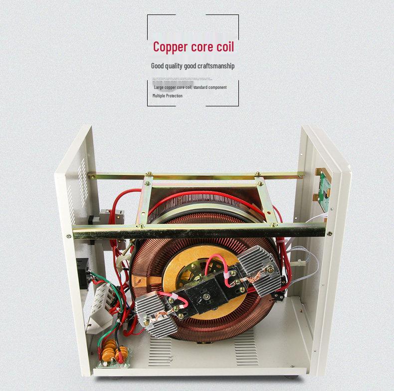 Автоматический однофазный стабилизатор напряжения Delixi TND3-10Kva для кондиционеров