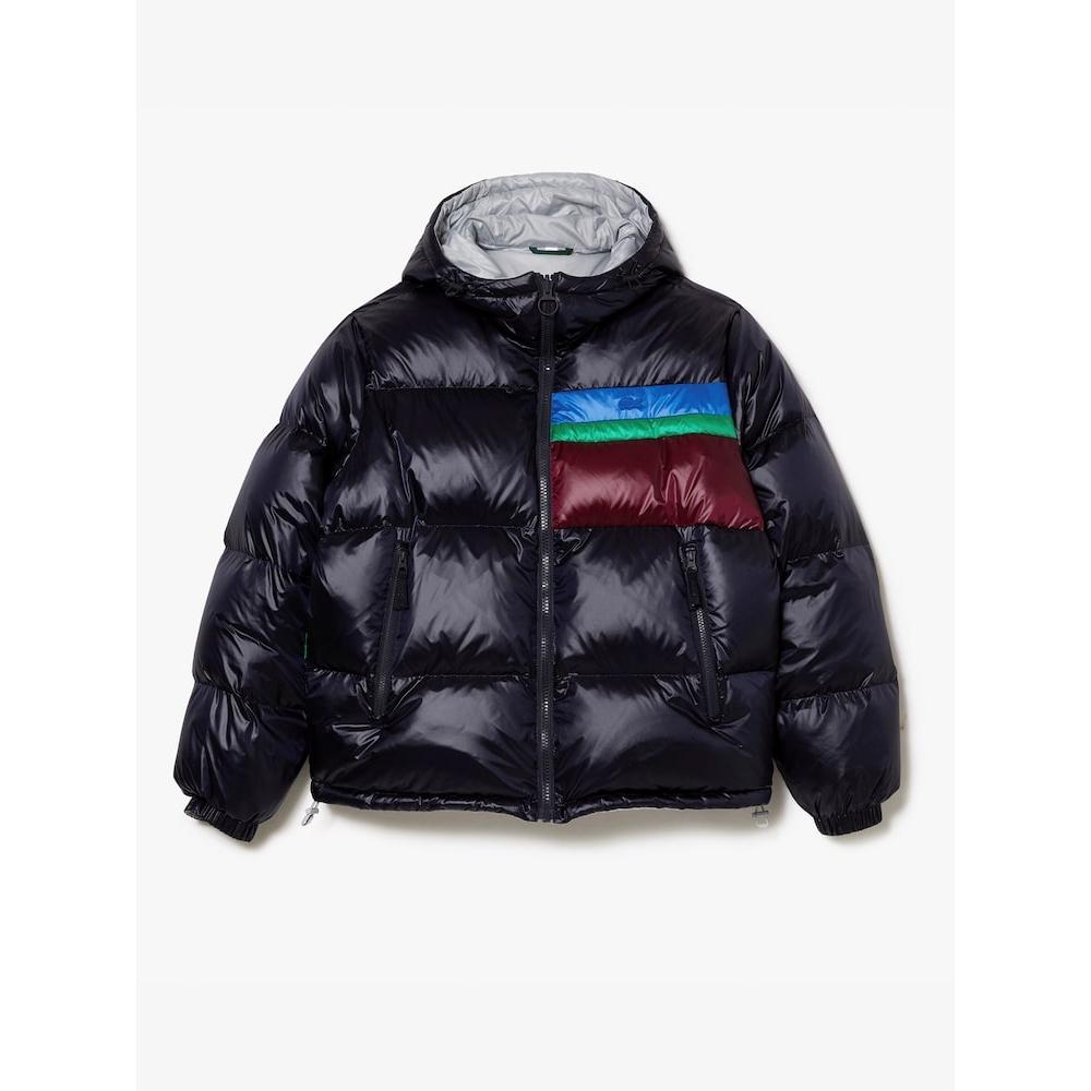 Lacoste Мужская двусторонняя короткая стеганая куртка на утином пуху BH6014 53N QIW Q2NBH6014 53NQIW