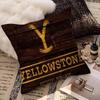 Наволочка для подушки Yellowstone Dutton Ranch Для спальни и гостиной Декоративная наволочка для дивана