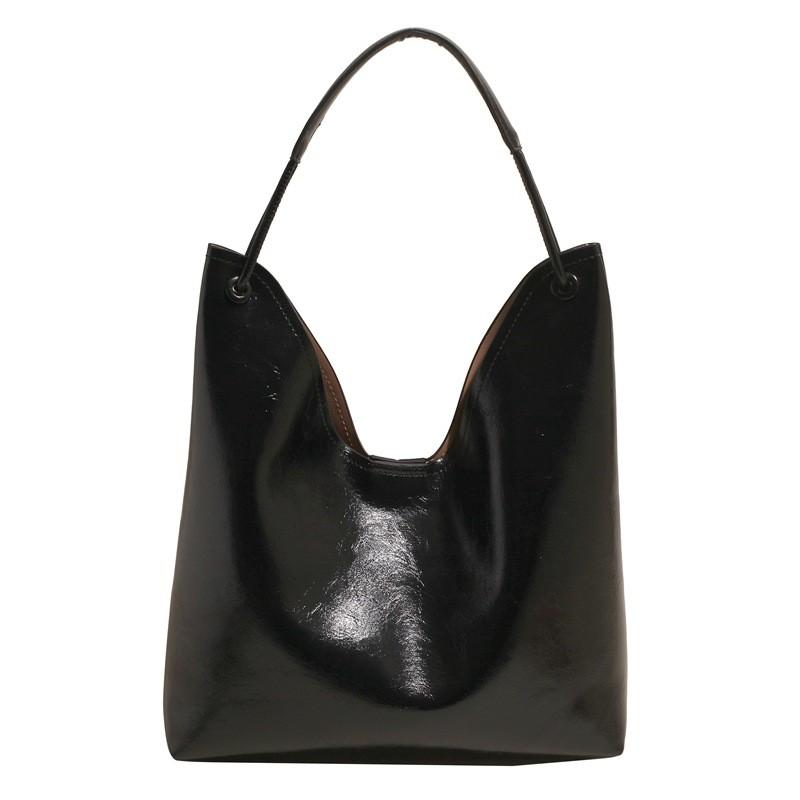 Fashionable Pu Handbag With Magnetic Closure And Inner Phone Pocket For Office