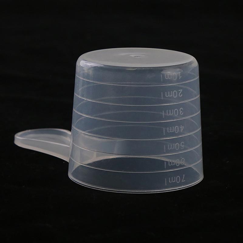 5 шт. 70 мл пластиковый мерный стакан со шкалой прозрачный стакан для смешивания мерная банка контейнер стакан кухонный инструмент для выпечки хлебобулочные изделия своими руками