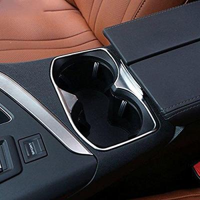 Qimeix Fit Замена для 2017 2018 Peugeot 3008 5008 Хромированная накладка на подстаканник