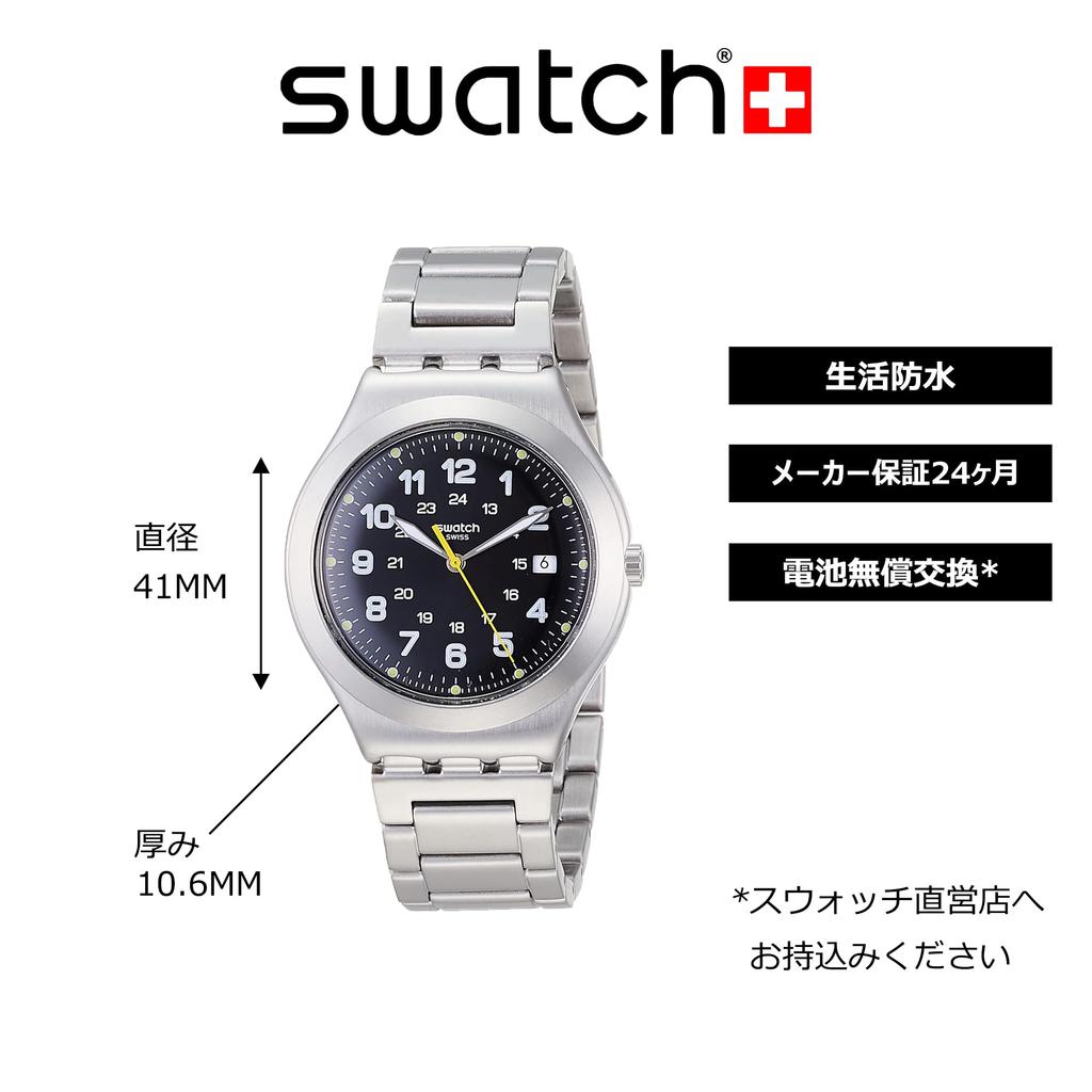 Смотреть Swatch HAPPY JOE LIME AGAIN Core YWS439GC Серый [Swatch]