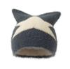 Soft Star Faux Fur Beanies Cute Cat Ears Warm Jacquard Hats Knitted Hat for Women Autumn and Winter Street  Beanies