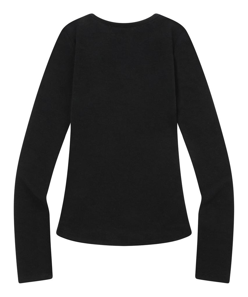 MUCENT Nello Snap Button Long Sleeve Tee (6 Colors)