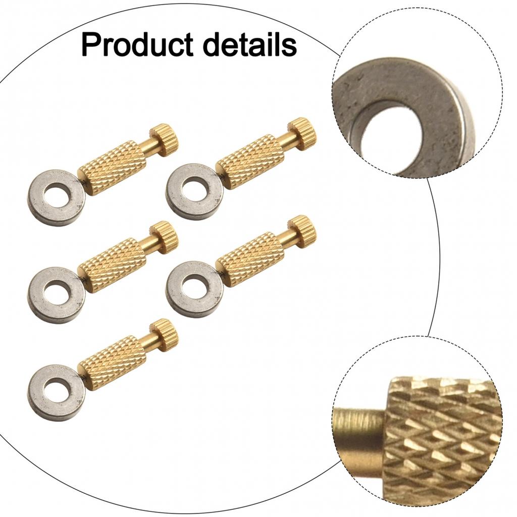 Набор наметочных игл для кожевенного дела 5 шт. для точного сшивания и позиционирования