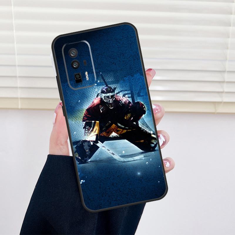Чехол для телефона с изображением хоккея на льду для Xiaomi 14 13 15 Ultra 11T 12T 13T 14T Pro POCO X7 Pro X3 X5 X6 M6 F5 F6 Pro