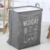 Large-Capacity Cotton Linen Storage Bags - Water-Proof Drawstring Bags for Clothes & Moving