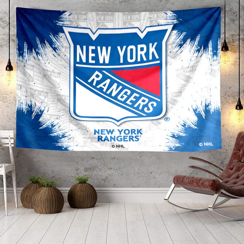 York Rangers Printed Tapestry, Wall Hanging,Livingroom, dormitory, Large Wall Decor, Fabric Decor Fan Birthday Gifts
