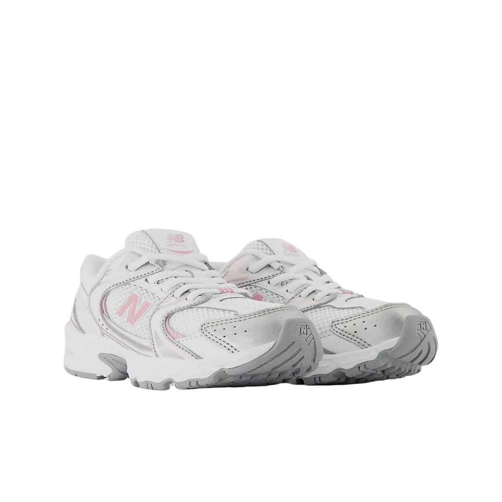 New Balance NB 530 Амортизация Отскок Дышащие Низкие Детские Беговые Кроссовки Розово-Серые Детские PZ530EC