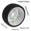 4pcs 100mm 1/7 1/8 RC Rally Off-Road Buggy Tires Wheel 17mm Hex for ARRMA Traxxas Redcat Team Losi Kyosho HPI WR8 HSP RC Car
