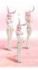 Bunny Girls White Scale PVC ABS Painted Finished Figure Ver. 1/6 &