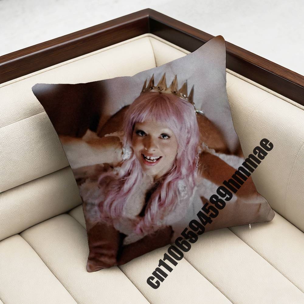 For Melanie Martinez Hades Throw Pillow Case Sham 45X45Cm 40X40Cm Square Car Pillowcase Pad Cushion Cover