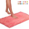 40*60cm Colorful Soft Living Room Floor Anti Slip Bathtub Chenille Bath Mat Doormat Bathroom Carpet