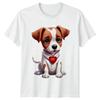 Puppy Dog Love Heart Animals Mens T-Shirt Womens Tee Graphic Unisex Top