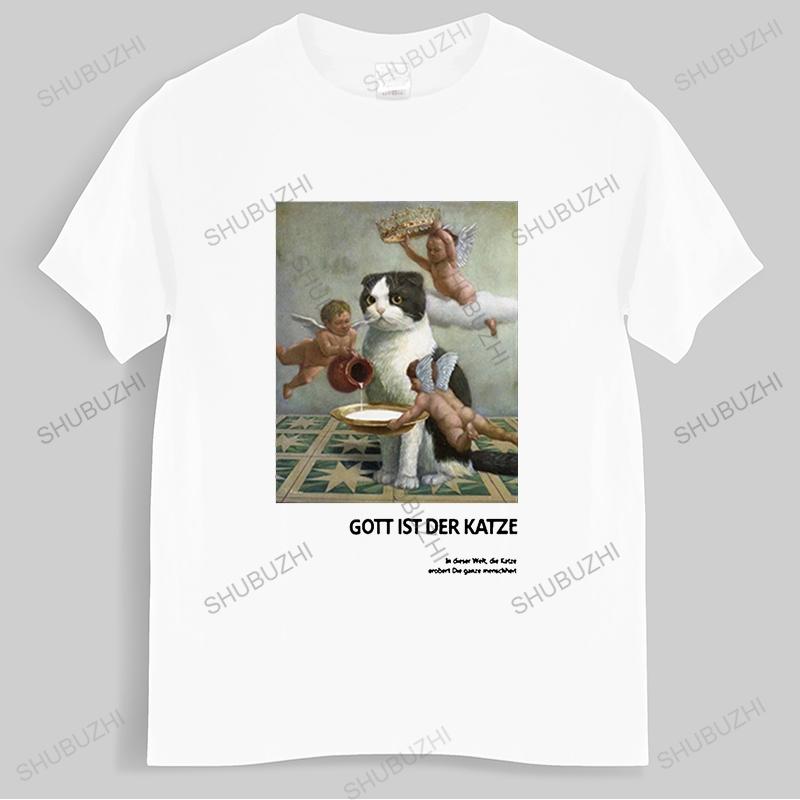 Summer Unisex Japanese  Ukiyo Cat Wave Printed T Shirts Streetwear Harajuku Hip Hop Casual Tops Tees Male Tshirts