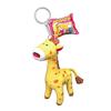 SK Japan Tabekko Animal Plush Key Ring Giraffe 14920
