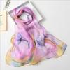 Thin Lotus Scarf Women's Scarf Soft Drape Scarf Shawl Spring and Autumn Scarf Windproof Shawl