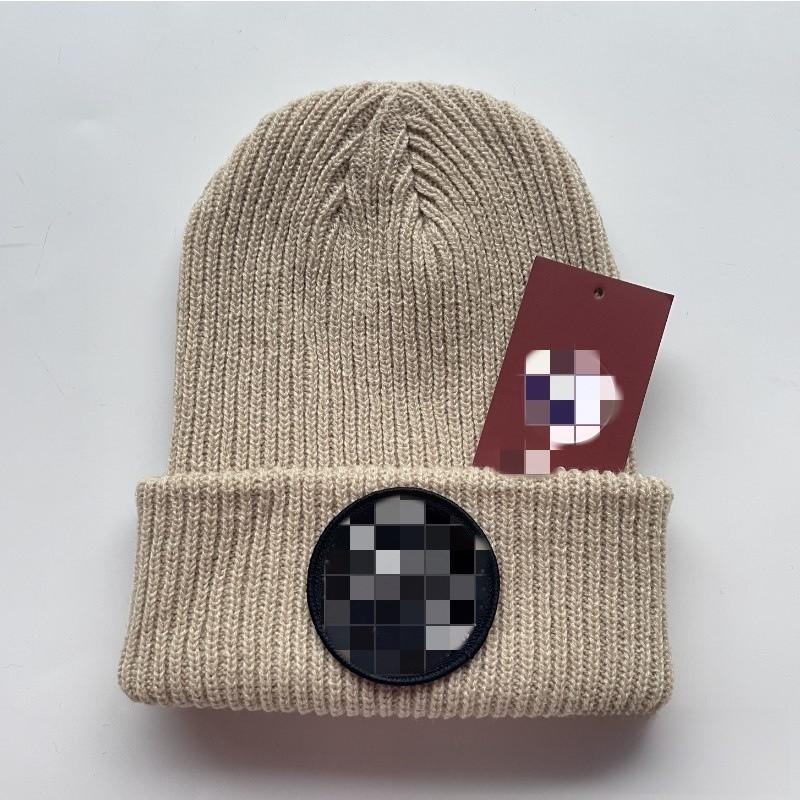 Knitted Winter Hat Outdoor Windproof Cold Proof Fashion Solid Color Warm Hat